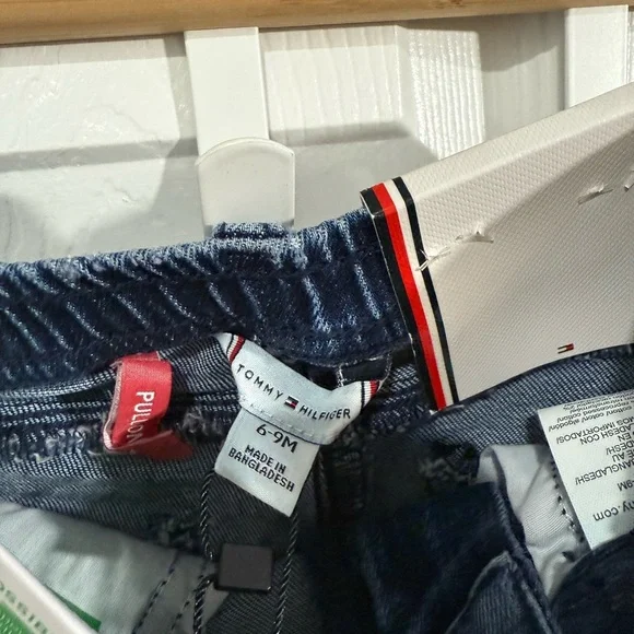 Tommy Hilfiger Kids Dark Blue Jeans - Picture 5 of 9
